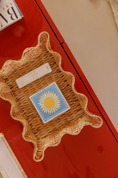 Rattan Collection ~ Wave Tray